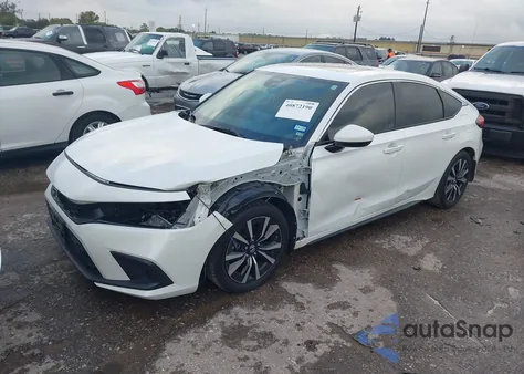 2024 Honda Civic Ex-L from USA, damaged, VIN 19XFL1H74RE004663